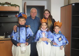 Koledníci s tajemníkem Vladimírem Stronerem