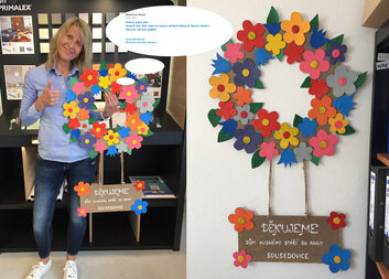 Poděkování do Domu barev