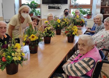 Aranžování květin 