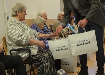 Ježíšek v Domu klidného stáří sv. Anny v Sousedovicích