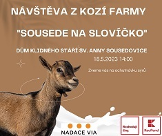 Návštěva z kozí farmy