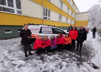 Předání sociálního automobilu Blatná