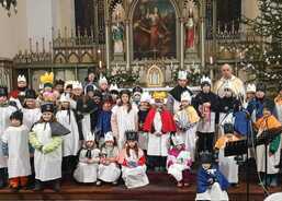 Žehnání koledníků Strakonice 3.1.