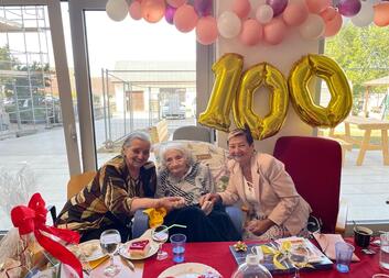 Paní Božena oslavila 100. narozeniny