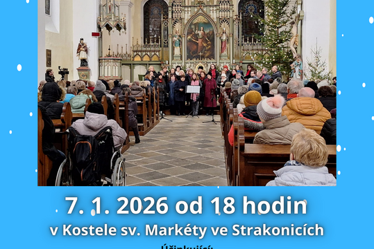 Tříkrálový koncert ve Strakonicích 2025