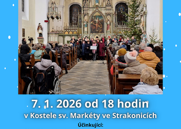 Tříkrálový koncert ve Strakonicích 2025