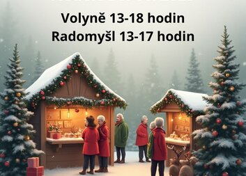Vánoční trhy Volyně, Radomyšl 2025