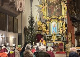 Žehnání koledníčků Tříkrálové sbírky v Blatné 2026