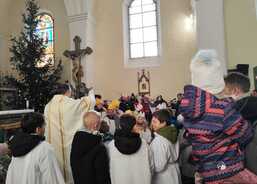 Žehnání koledníčků ve Strakonicích