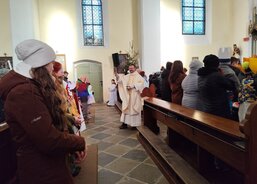 Žehnání koledníčků ve Strakonicích