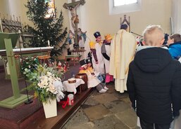 Žehnání koledníčků ve Strakonicích