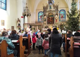 Žehnání koledníčků ve Strakonicích