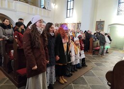 Žehnání koledníčků ve Strakonicích