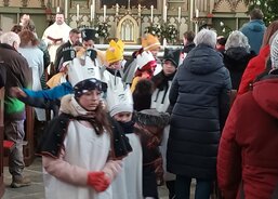 Žehnání koledníčků ve Strakonicích