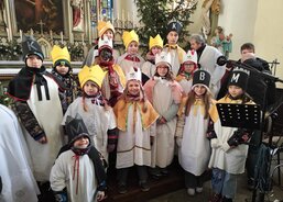 Žehnání koledníčků ve Strakonicích