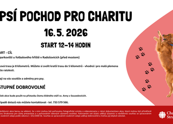 Psí pochod pro Charitu 2026
