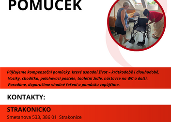 Půjčovna kompenzačních pomůcek, poradna a výcviková místnost