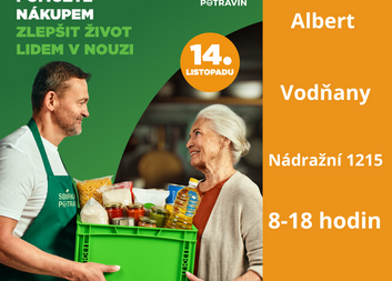 Sbírka potravin podzim 2026 Vodňany