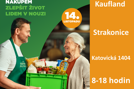 Sbírka potravin podzim 2026 Strakonice